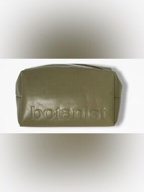 Botanist Olive Green Cosmetic Toiletry Bag